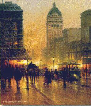 Lights of San Francisco by G. Harvey
