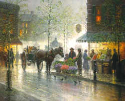 image "Morning Market" by G. Harvey