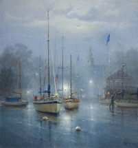 image " The slip of dawn " by G. Harvey