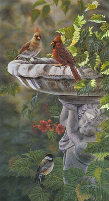 On Angel's Pond by Rick Kelley