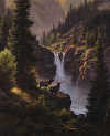 Mark Keathley print "Rivals In the Mist"