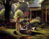 Mark Keathley print SPRING CLEANING