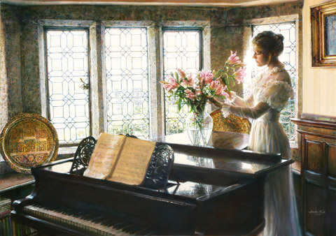 Morning Reflections by Sandra Kuck ~ image